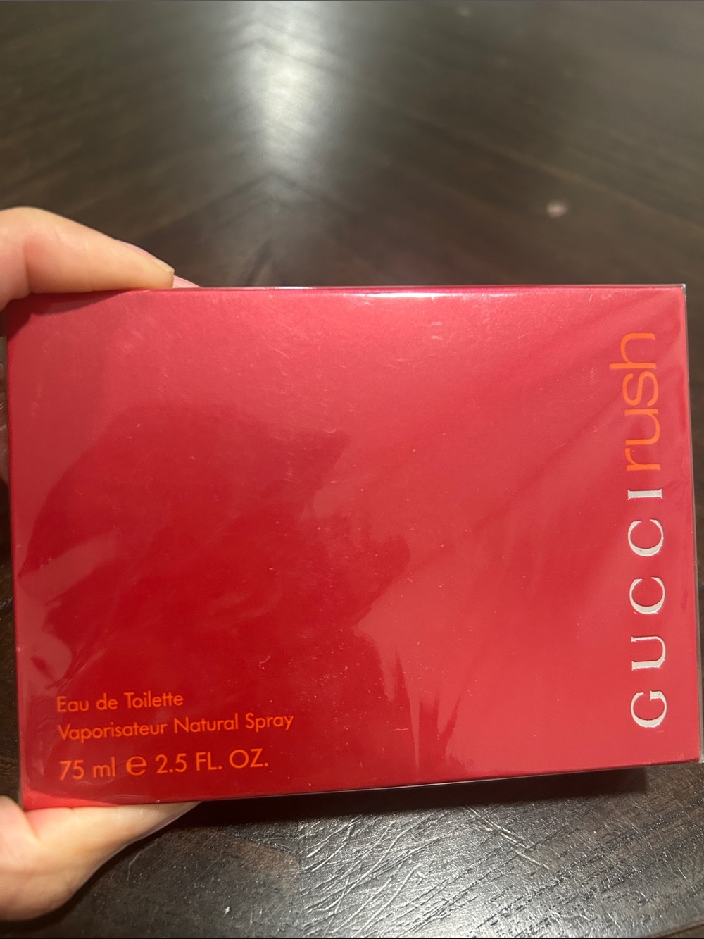 Gucci Rush Women's Fragrance Box - Bright Red Packaging